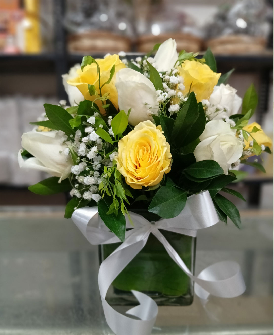 Sunlit Serenity Vase