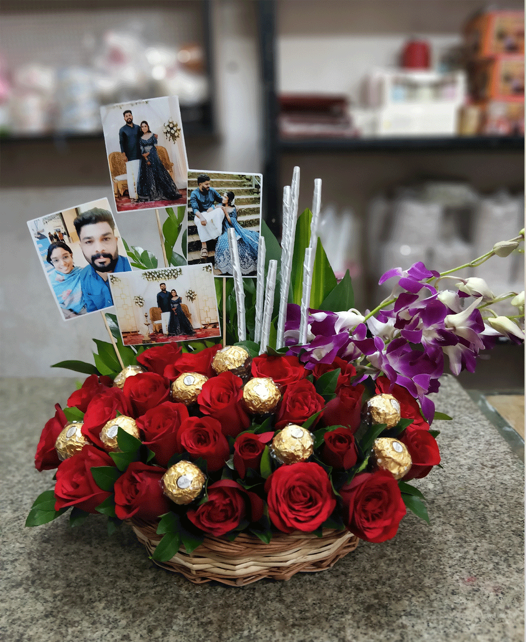 Memories in Bloom Basket