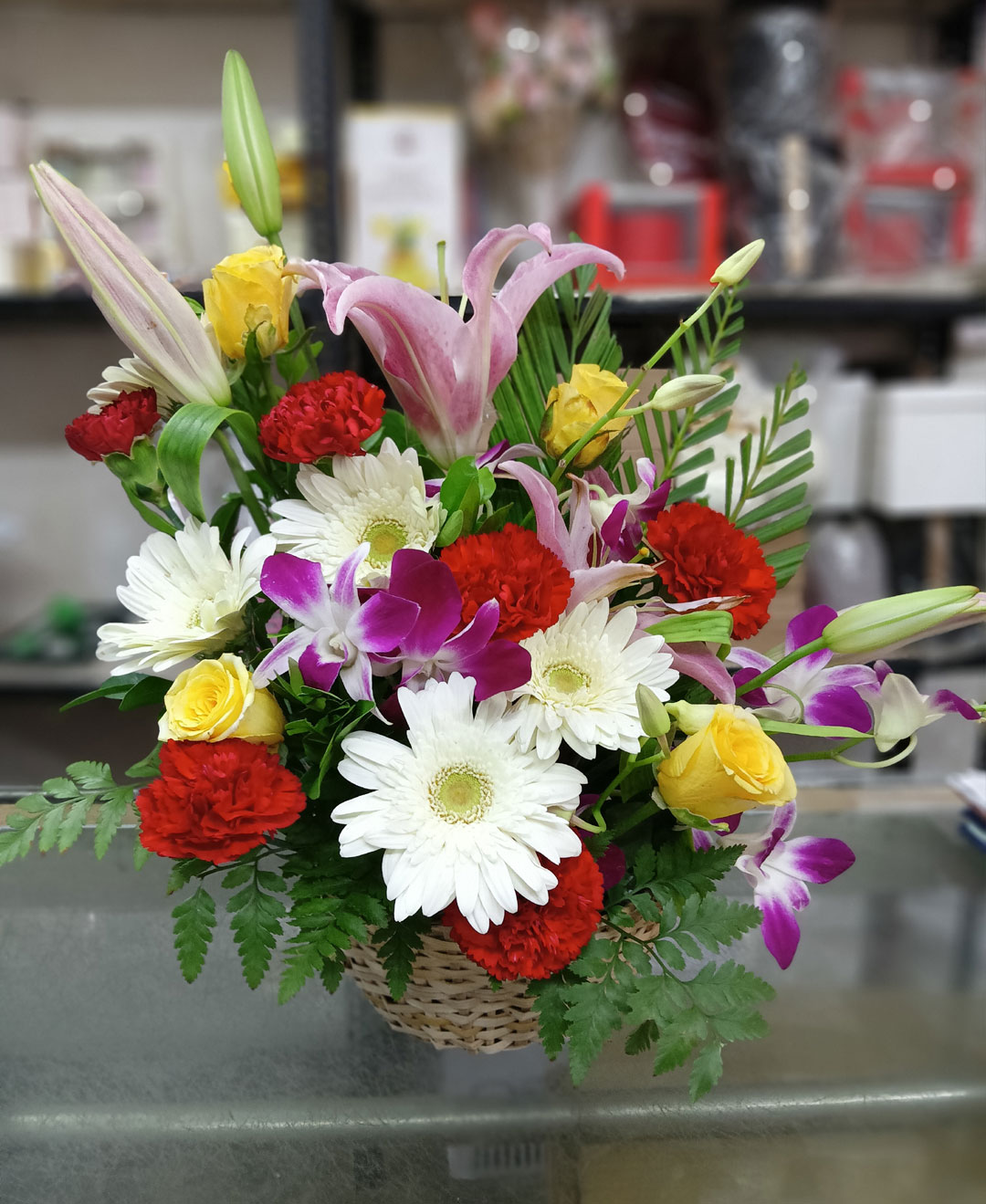 Garden Harmony Basket