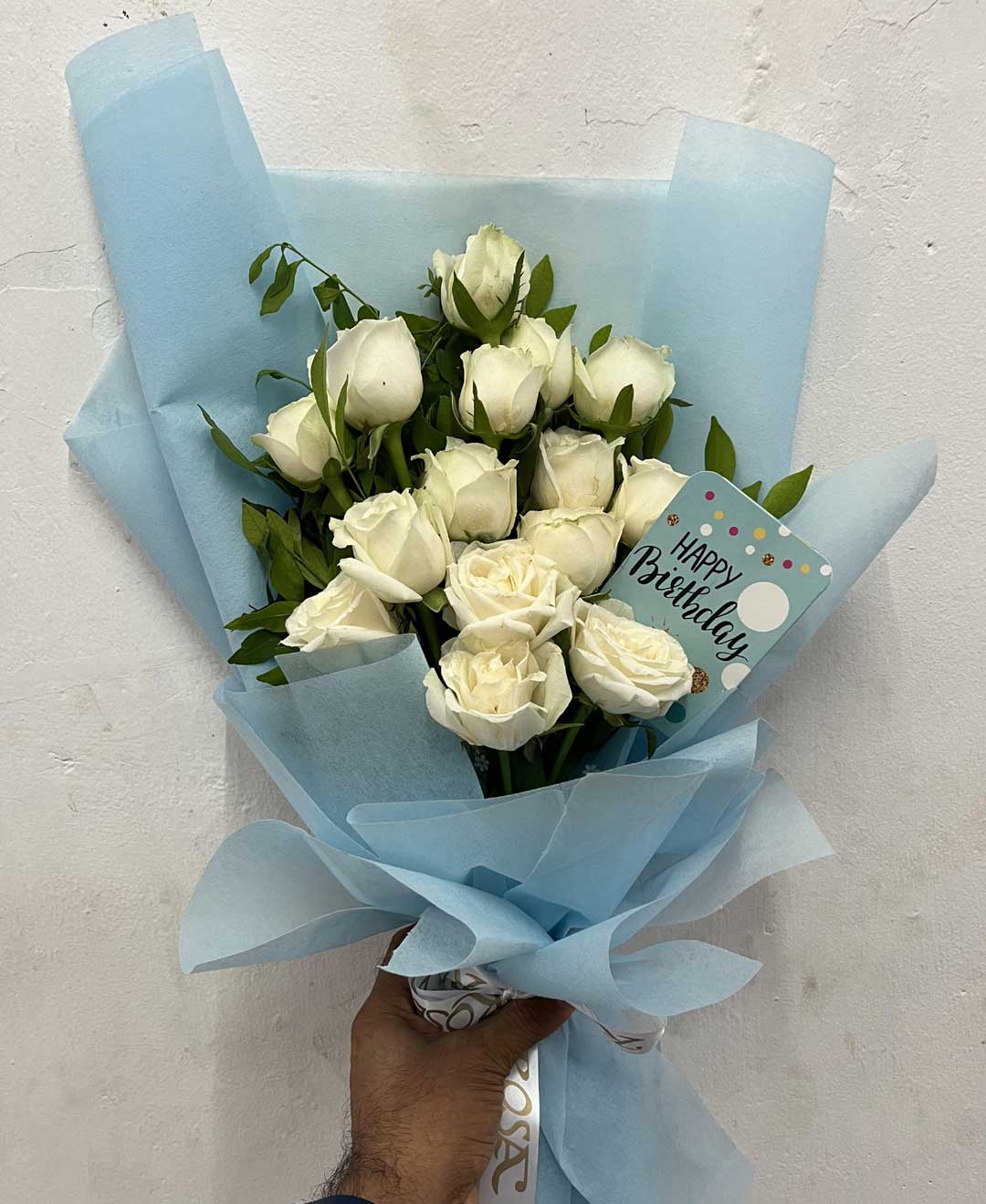 Pure Birthday Wishes Bouquet