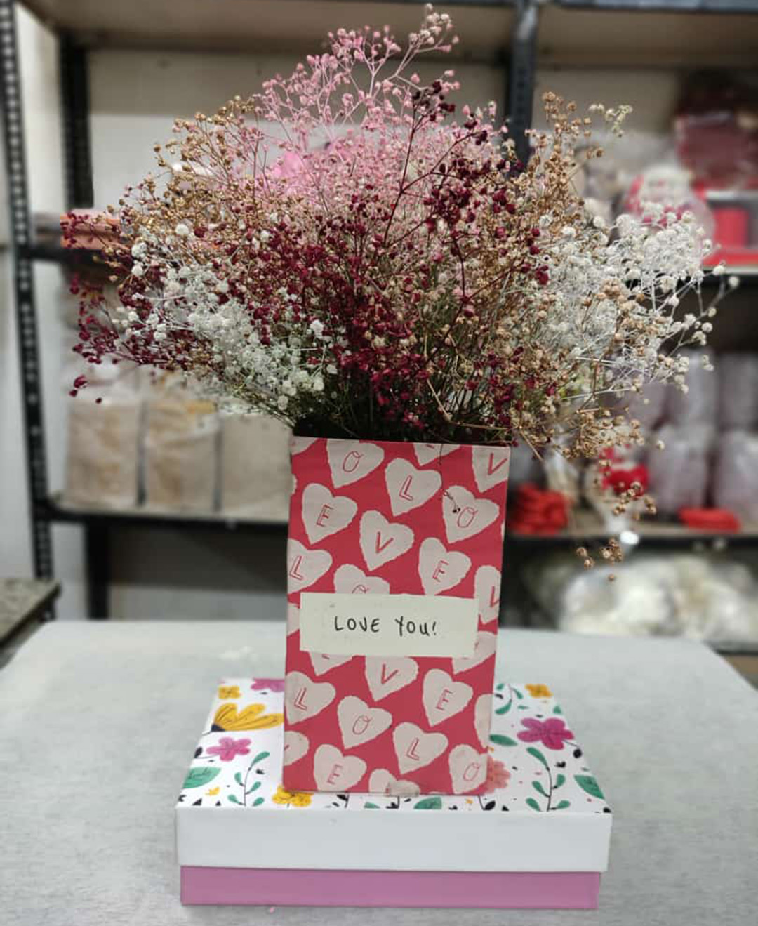Mixed Color Gipso Love Box